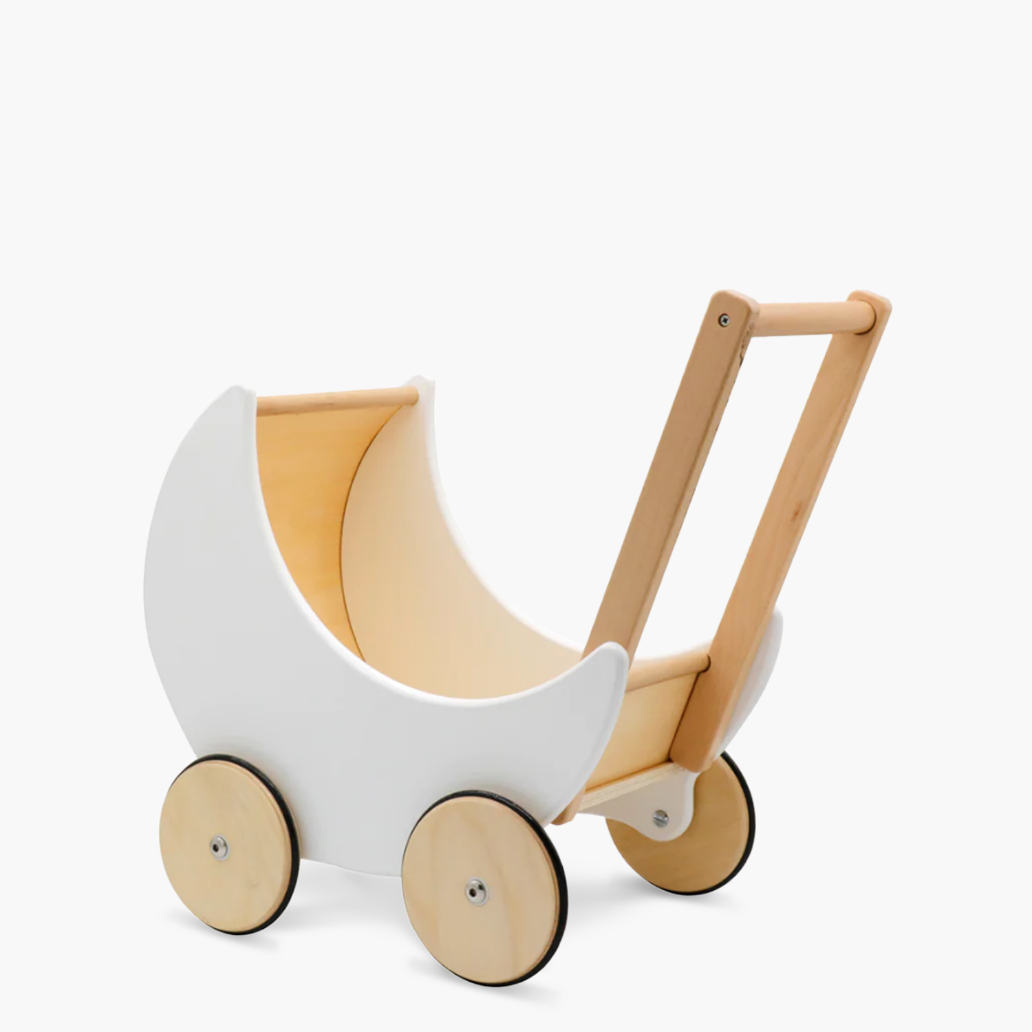 COCHE PARA MUÑECAS FORM DESIGN BLANCO SAMANTA INFANTIL DE MADERA FORM - 3