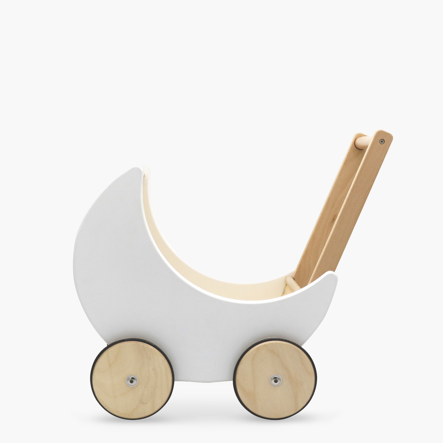 COCHE PARA MUÑECAS FORM DESIGN BLANCO SAMANTA INFANTIL DE MADERA FORM - 4