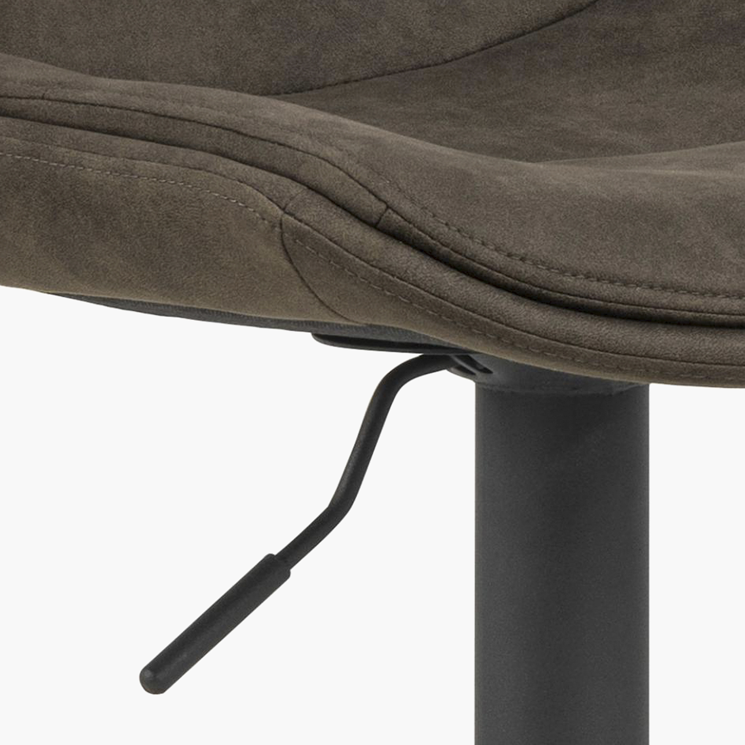 TABURETE TAPIZ ALBERT GRIS FORM - 7