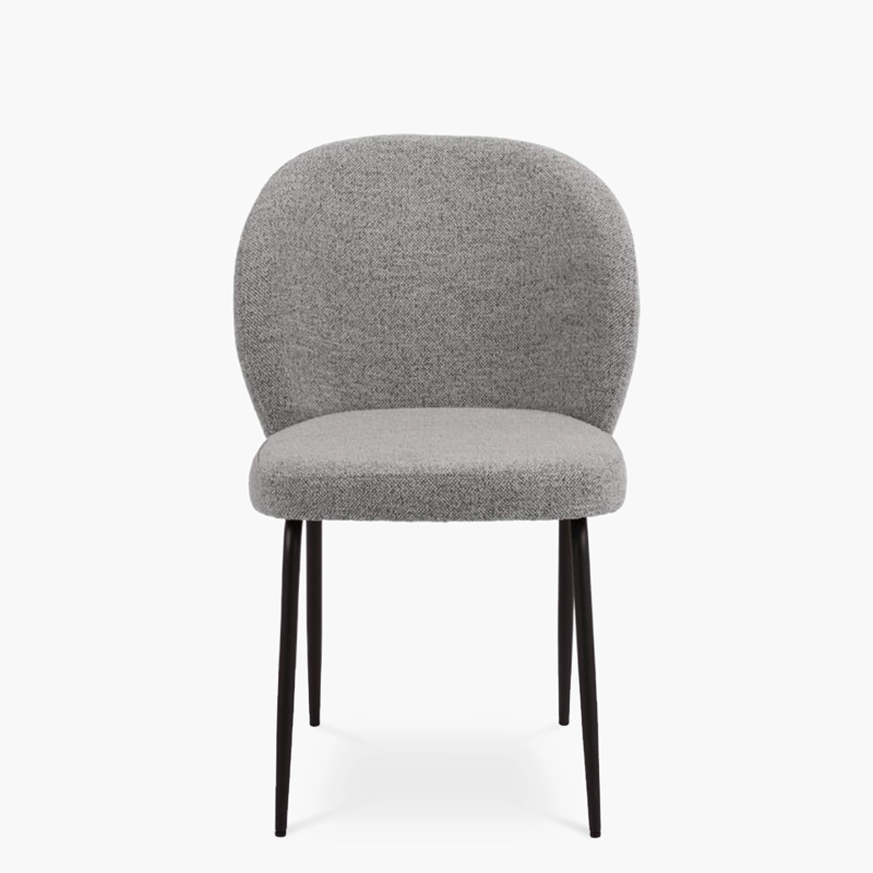 SILLA FORM DESIGN GRIS TAPIZ PASCALE - 3