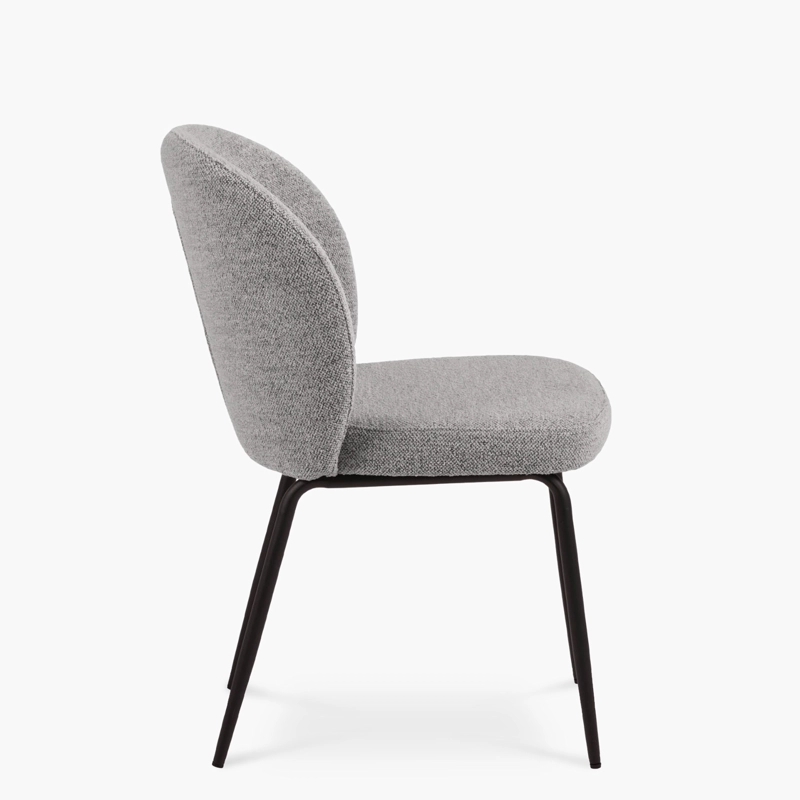 SILLA FORM DESIGN GRIS TAPIZ PASCALE - 4