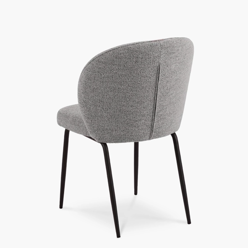 SILLA FORM DESIGN GRIS TAPIZ PASCALE - 6