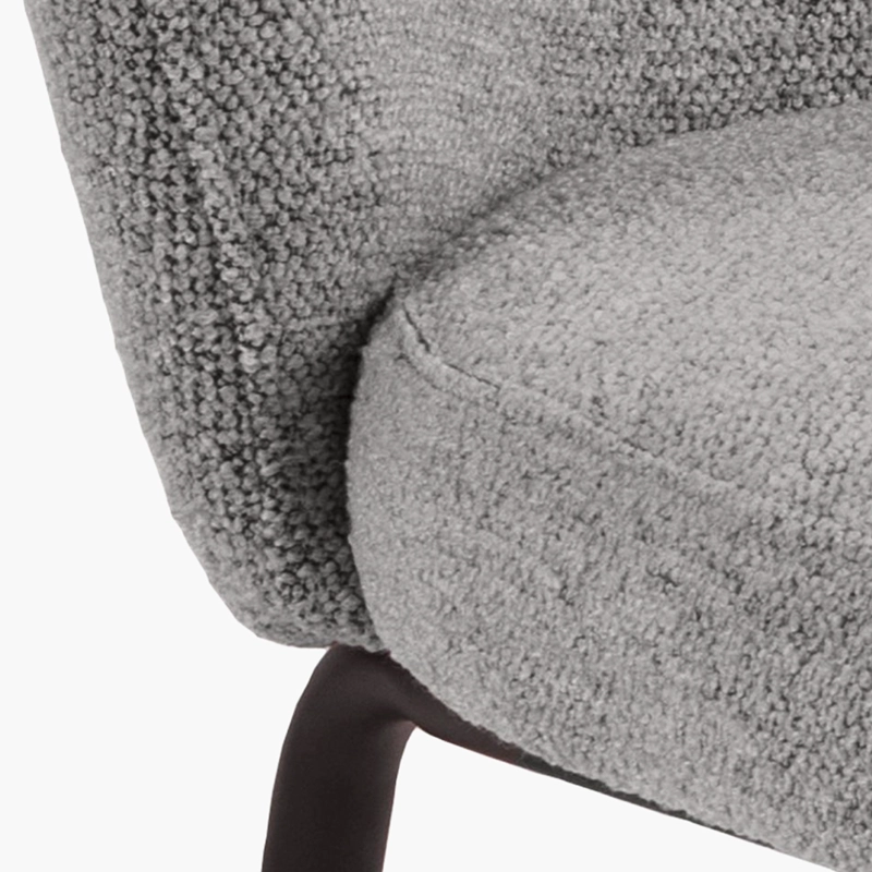 SILLA FORM DESIGN GRIS TAPIZ PASCALE - 7