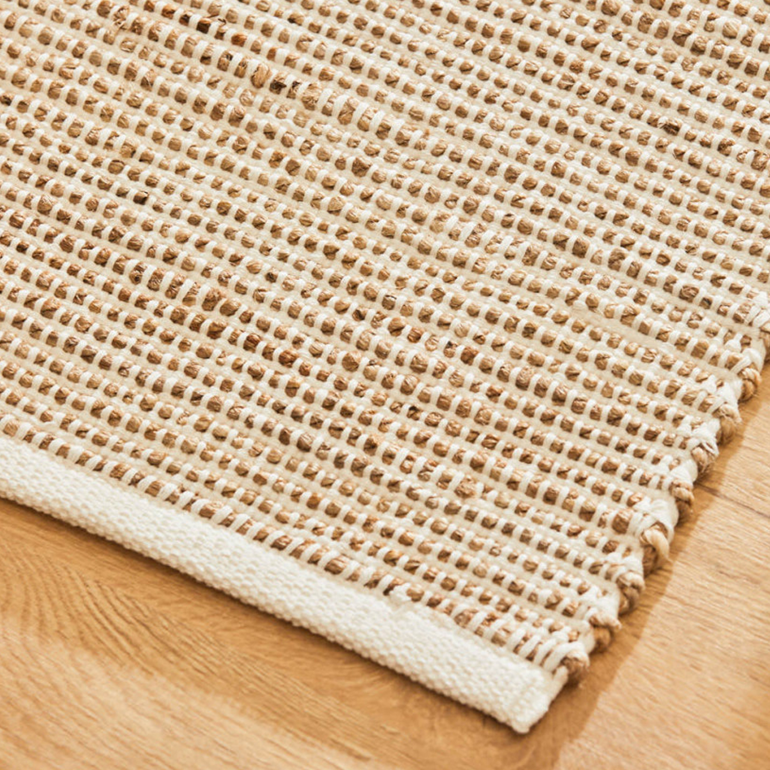 ALFOMBRA CALMA HOUSE WEST BLANCO NATURAL 200 X 300 CM - 1
