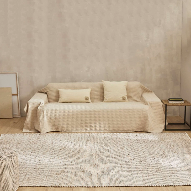 ALFOMBRA CALMA HOUSE WEST BLANCO NATURAL 200 X 300 CM - 4