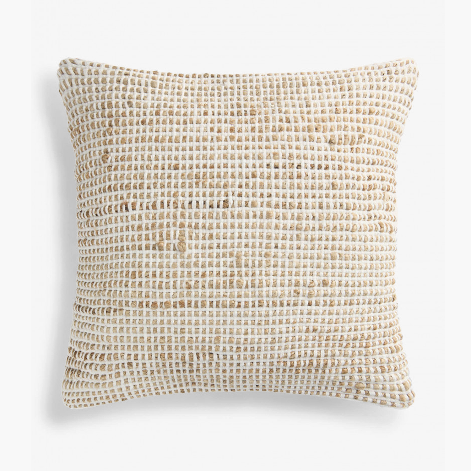 FUNDA COJÍN CALMA HOUSE WEST 60 X 60 CM BLANCO - 1