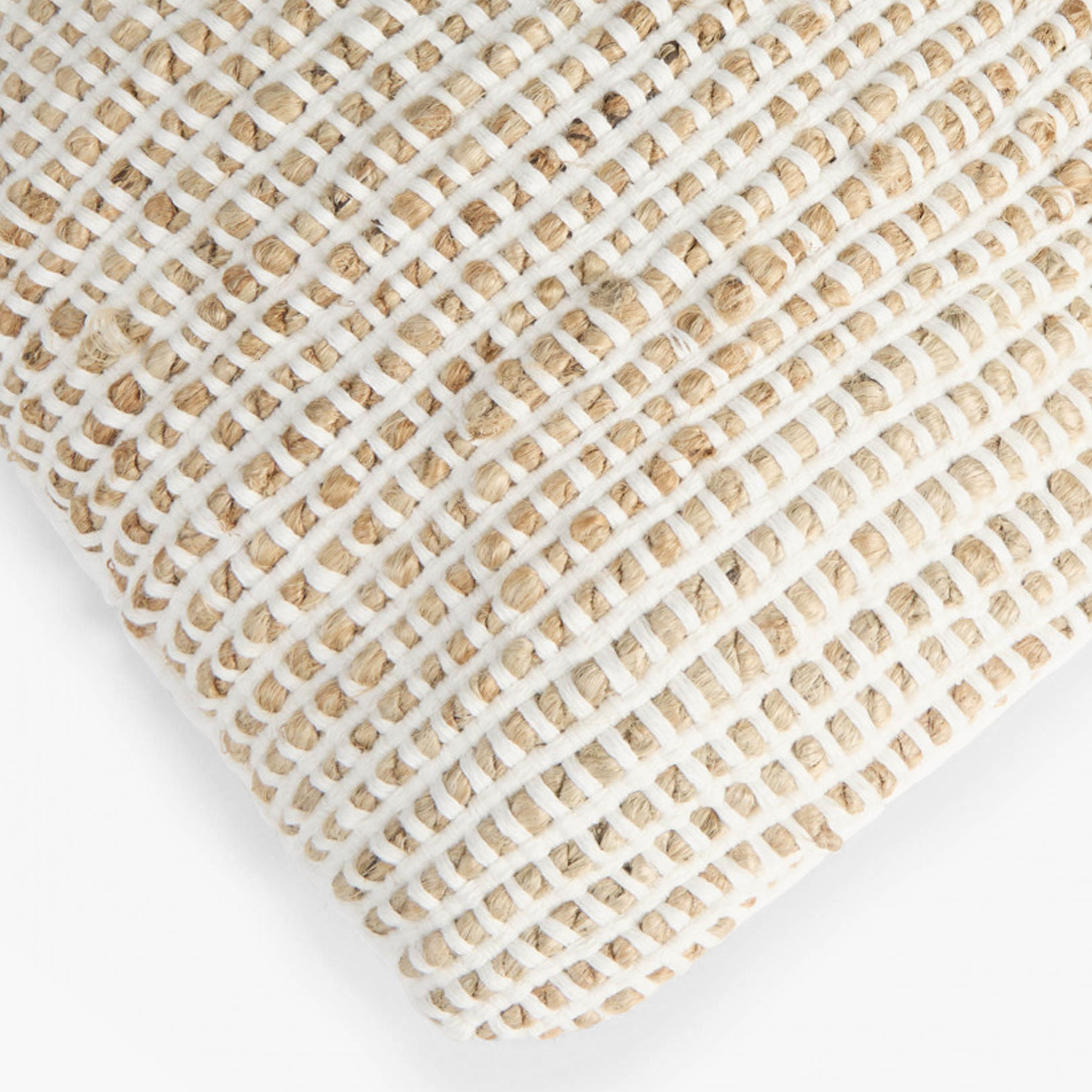 FUNDA COJÍN CALMA HOUSE WEST 60 X 60 CM BLANCO - 3