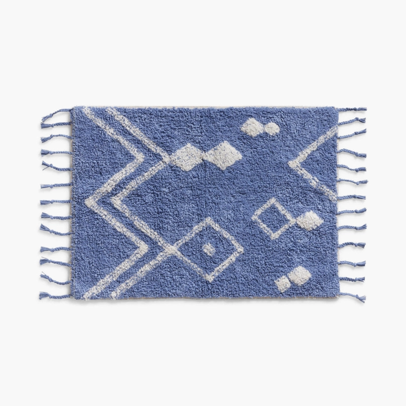 PISO BAÑO CALMA HOUSE FAUVE AZUL NATURAL 50 X 70 CM - 1