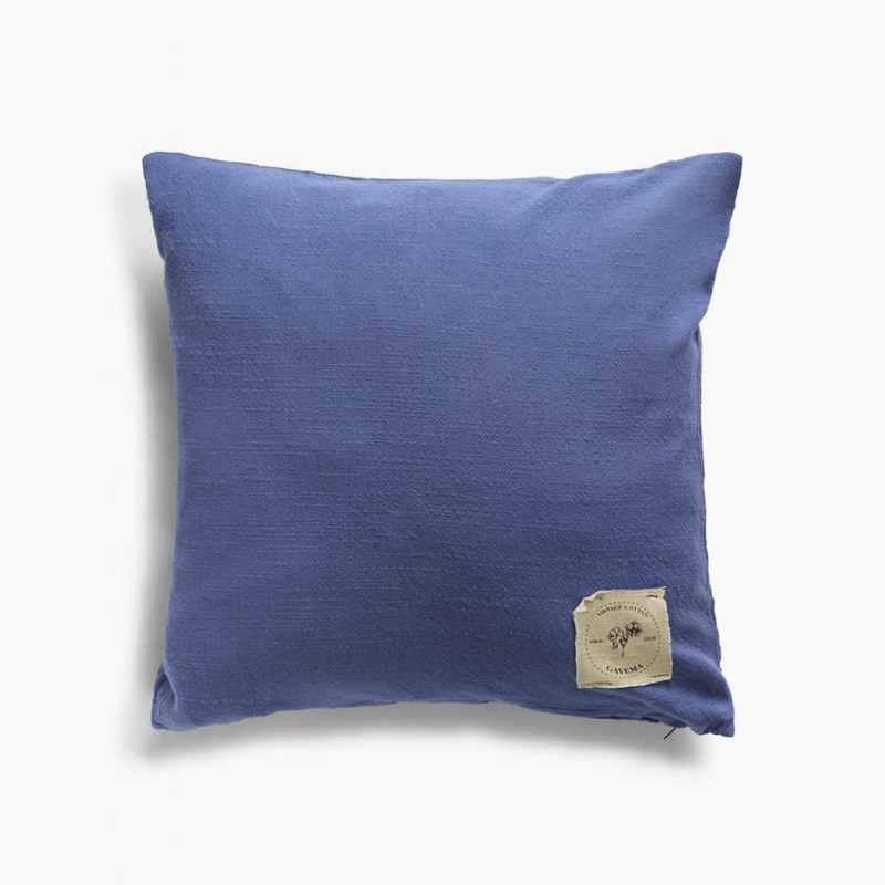 FUNDA COJIN GAVEMA2 45X45 AZUL CALMA HOUSE - 1
