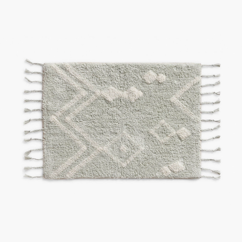 PISO BANO CALMA HOUSE FAUVE TURQUESA NATURAL 50 X 70 CM