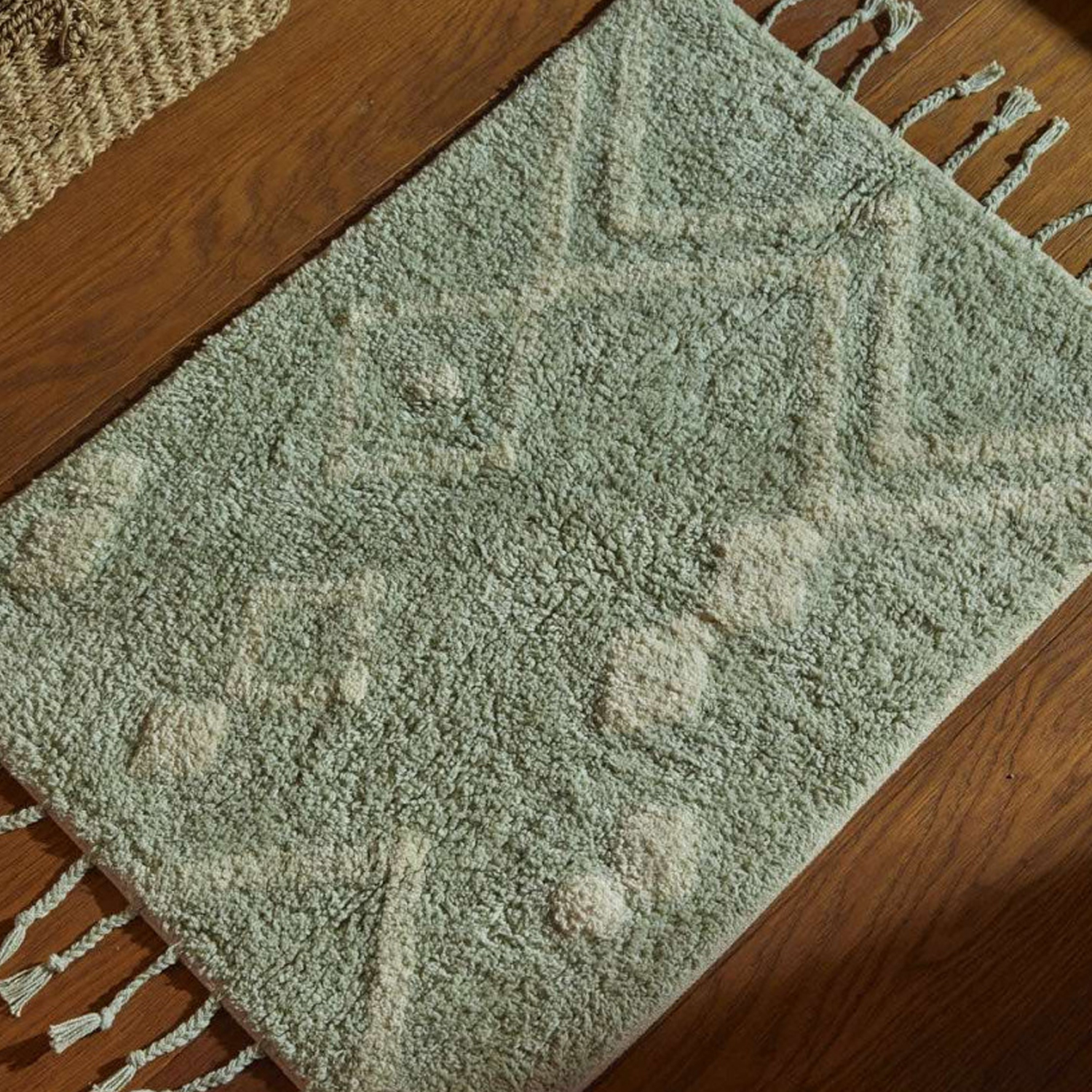 PISO BAÑO CALMA HOUSE FAUVE TURQUESA NATURAL 50 X 70 CM - 2