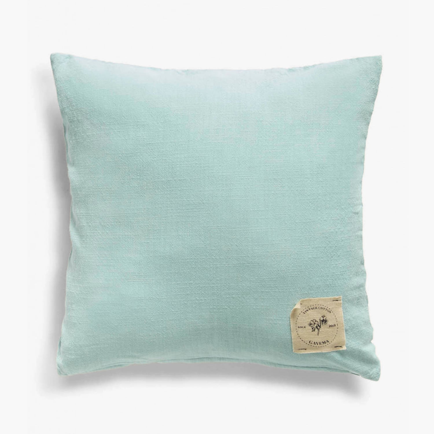 FUNDA COJÍN CALMA HOUSE GAVEMA2 60 X 60 CM TURQUESA - 1