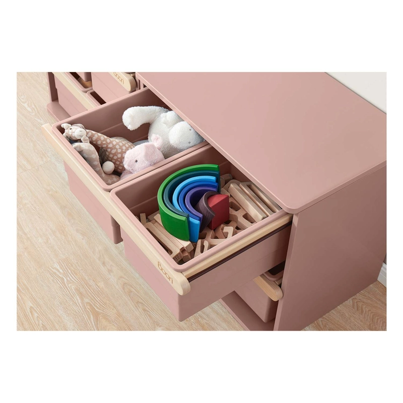 ORGANIZADOR FORM DESIGN INFANTIL TIDY ROSADO MADERA - 6