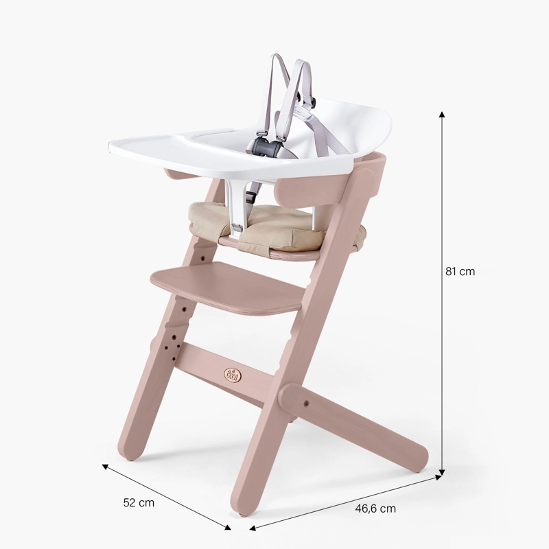 SILLA COMER FORM DESIGN INFANTIL AURORA FORM ROSADO - 4