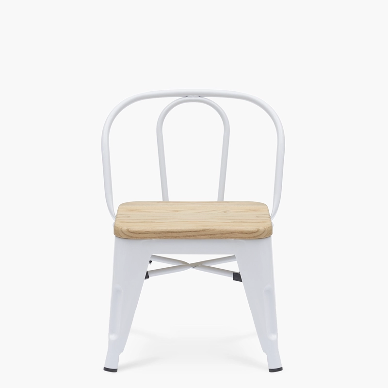 SILLA INFANTIL BECCA NATURA/BLANCO FORM - 1