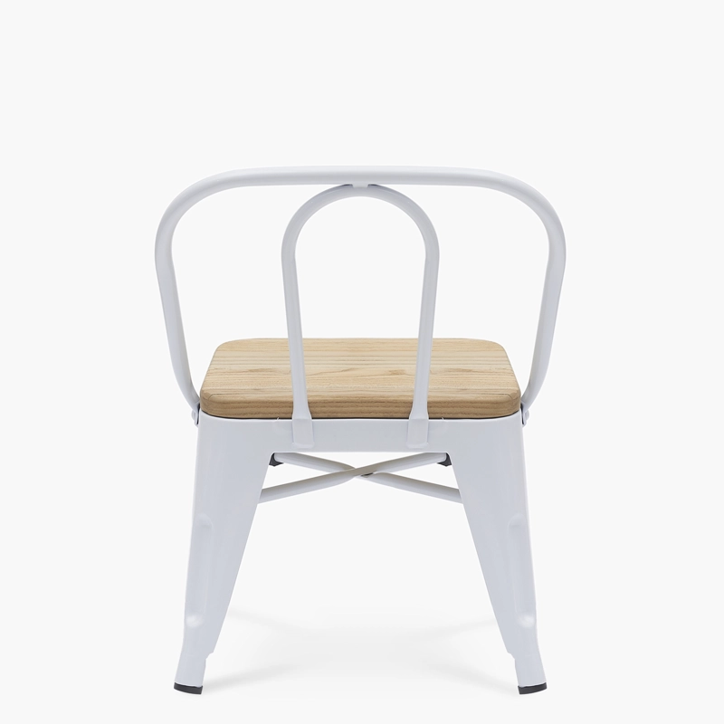 SILLA INFANTIL BECCA NATURA/BLANCO FORM - 5