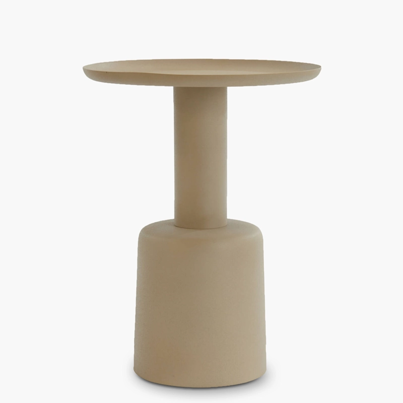 MESA LATERAL FORM DESIGN MILAKI BEIGE - 1