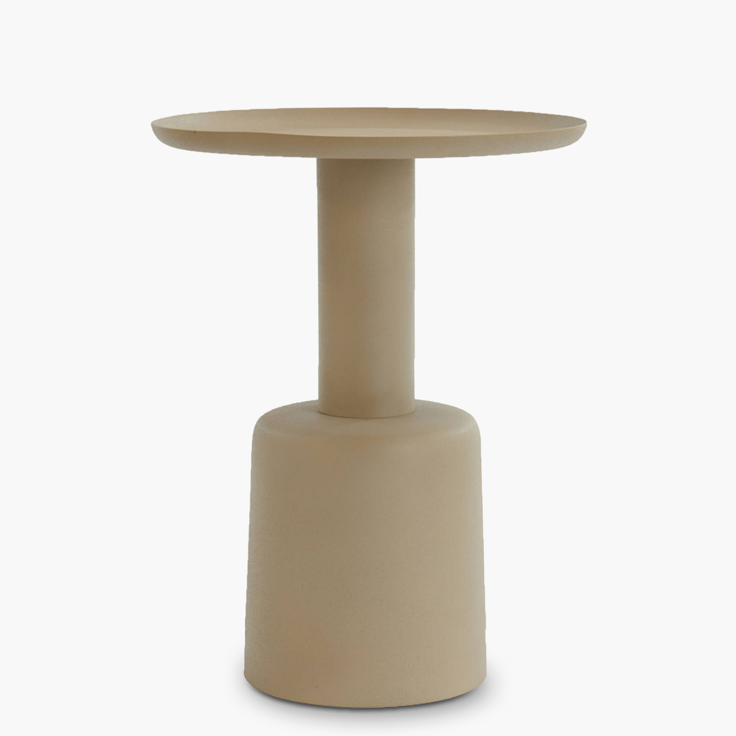 MESA LATERAL FORM DESIGN MILAKI BEIGE - 1