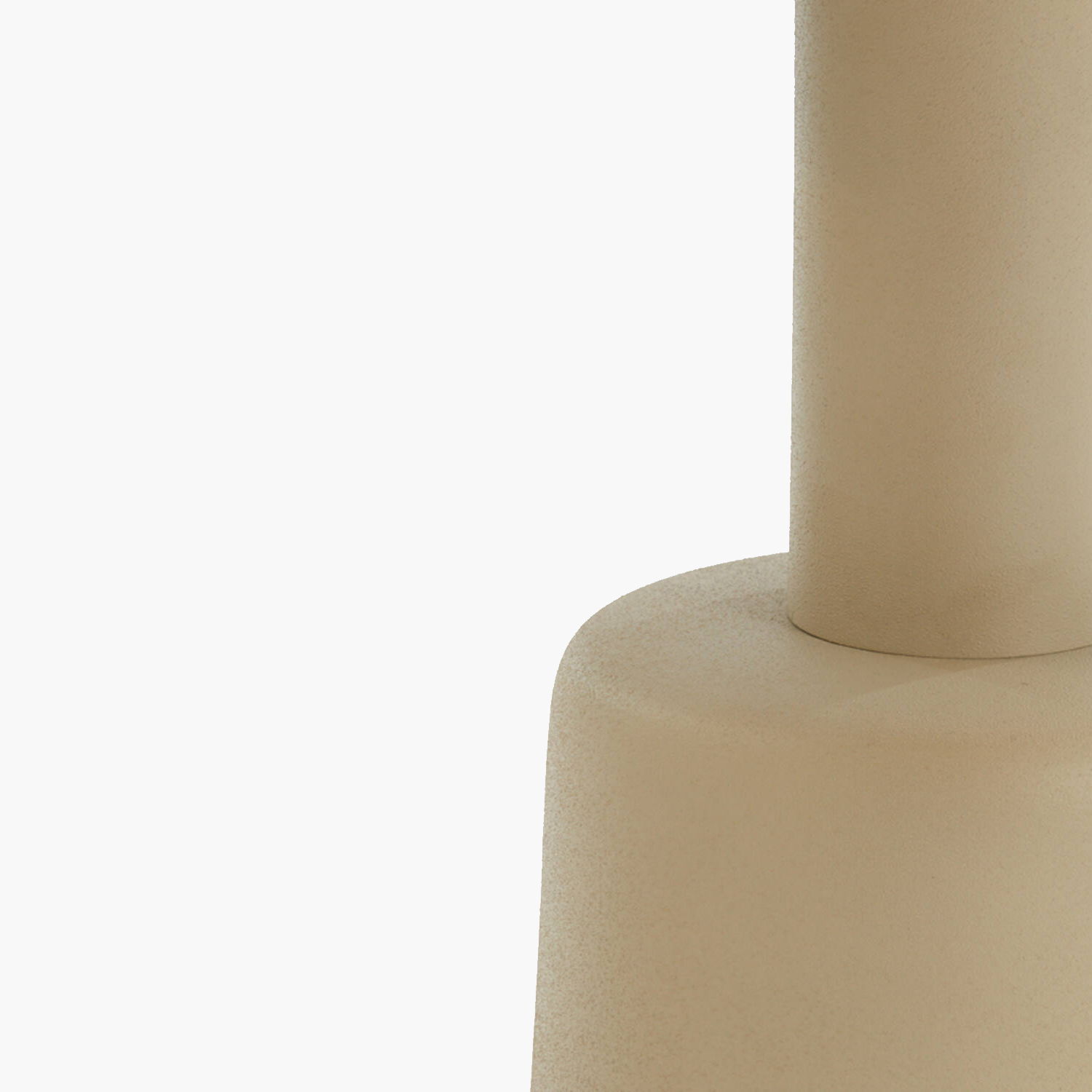 MESA LATERAL FORM DESIGN MILAKI BEIGE - 3