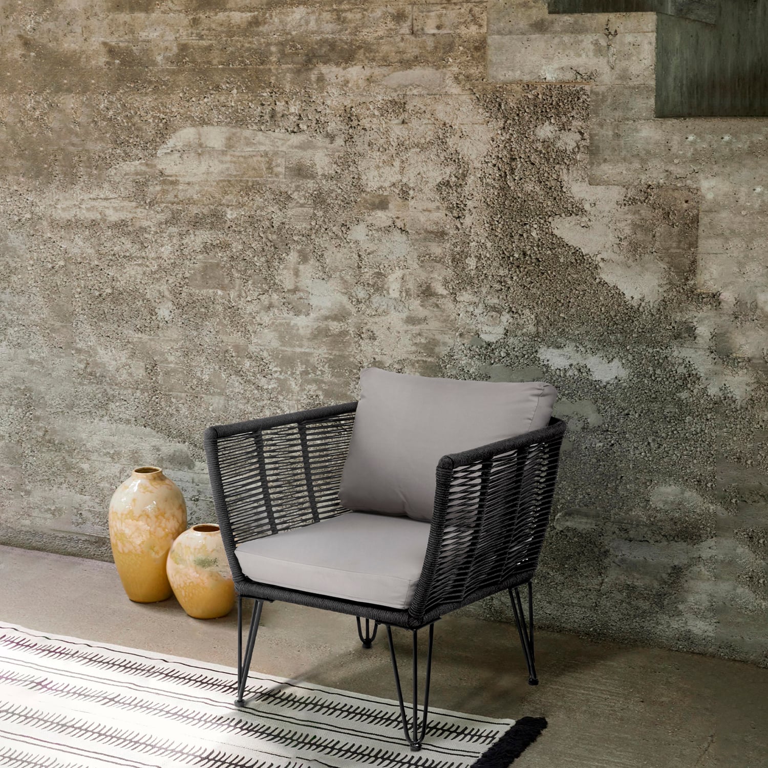 SOFA 1 CUERPOS MARESIAS GRIS FORM - 2