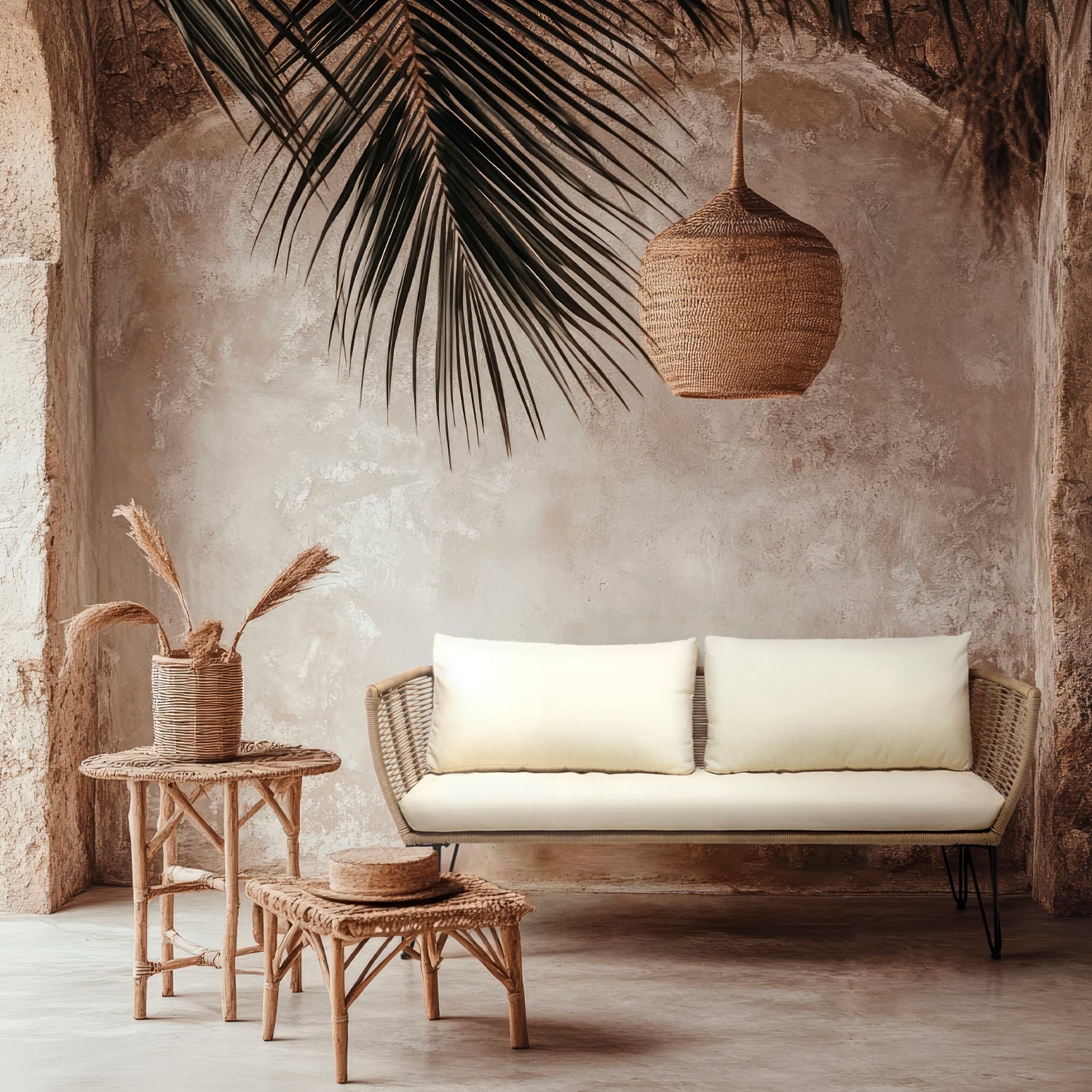 SOFA 2C MARESIAS BEIGE FORM - 2