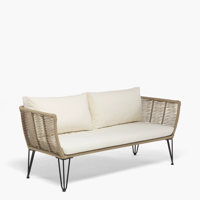 SOFA 2C MARESIAS BEIGE FORM - 3