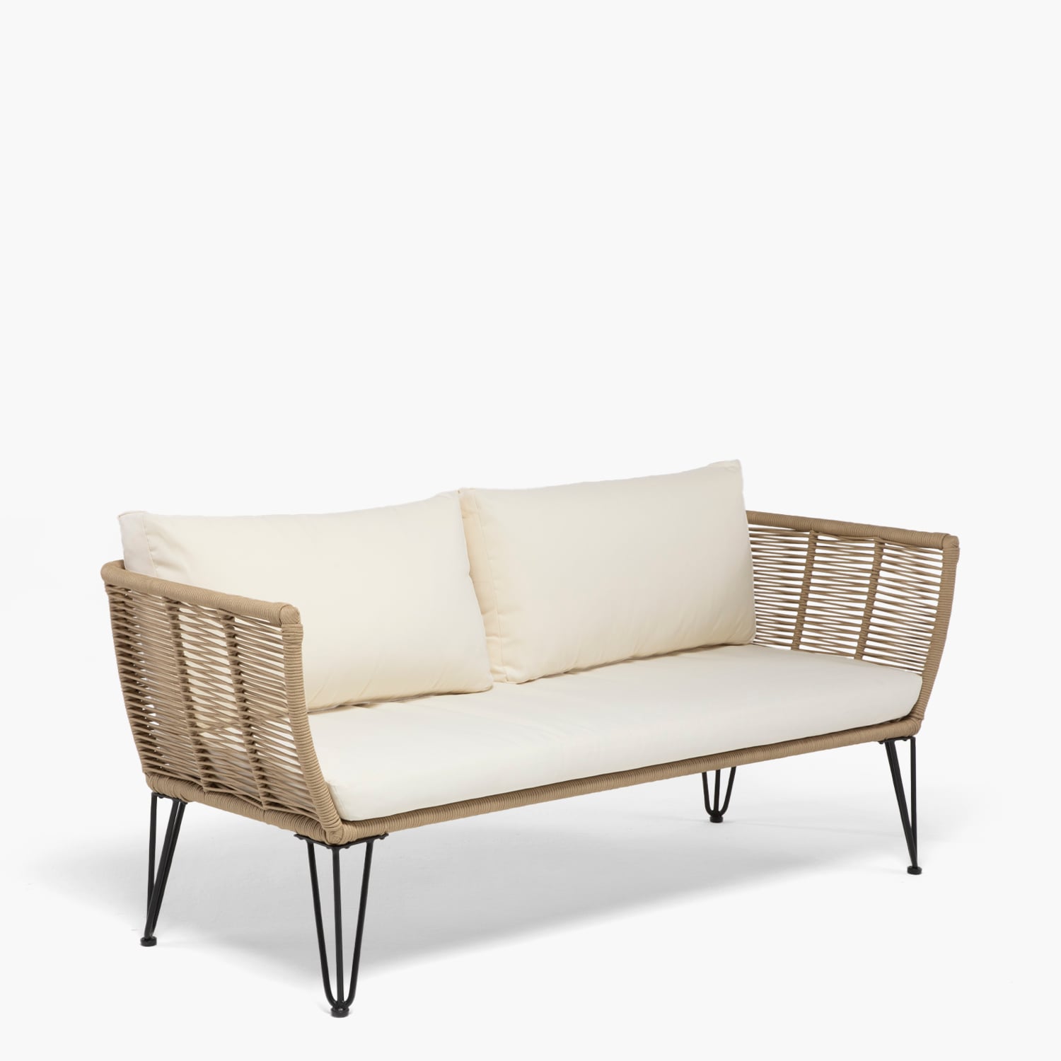 SOFA 2C MARESIAS BEIGE FORM - 3