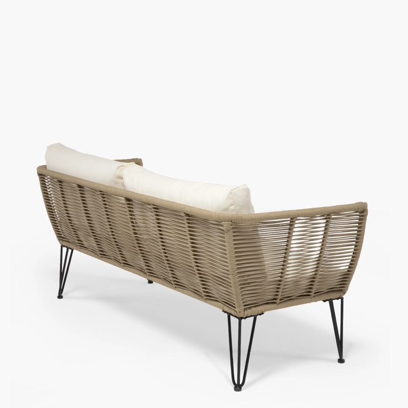 SOFA 2C MARESIAS BEIGE FORM - 5