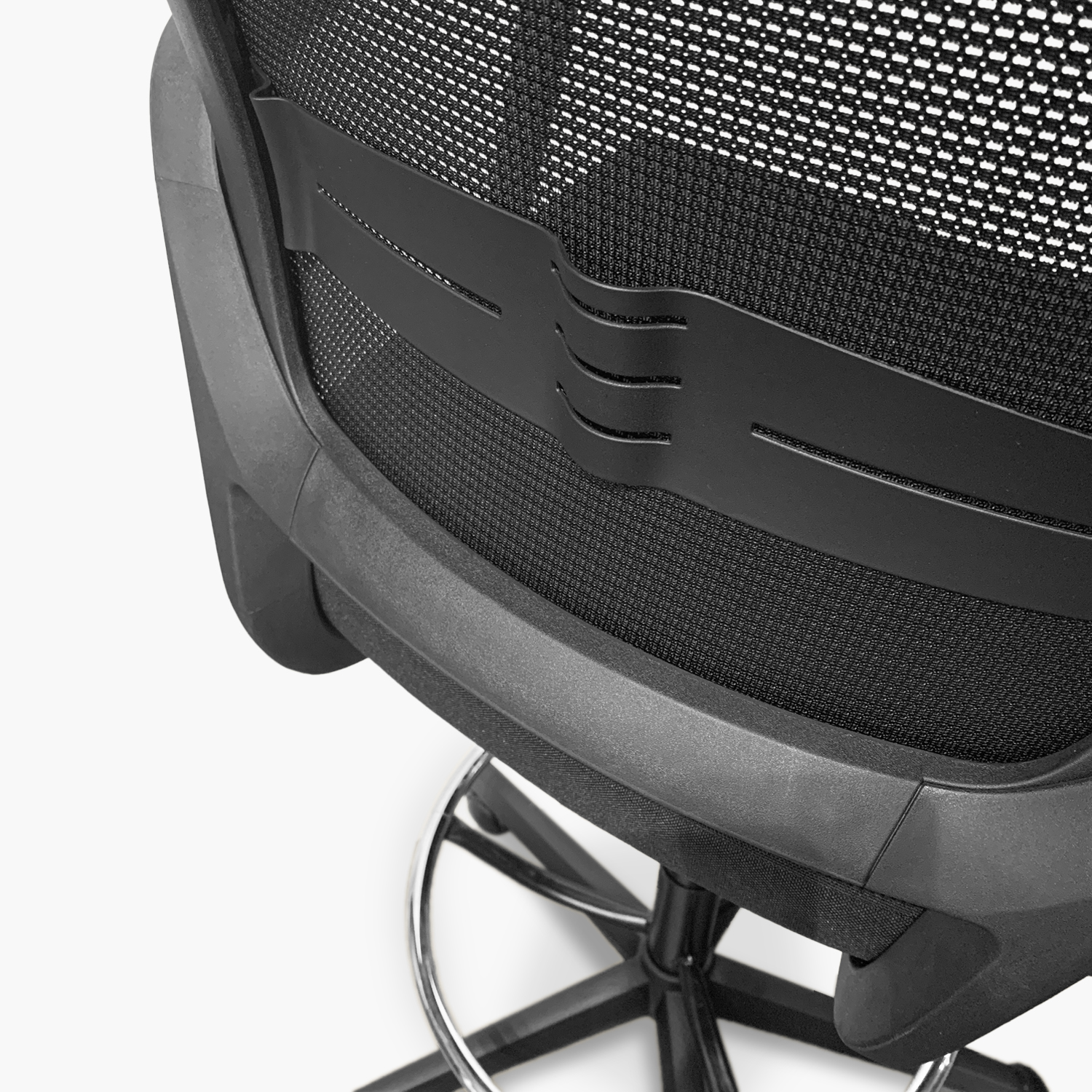 SILLA OFICINA FORM OFFICE NEGRO JOB CON ARO CAJERO - 6