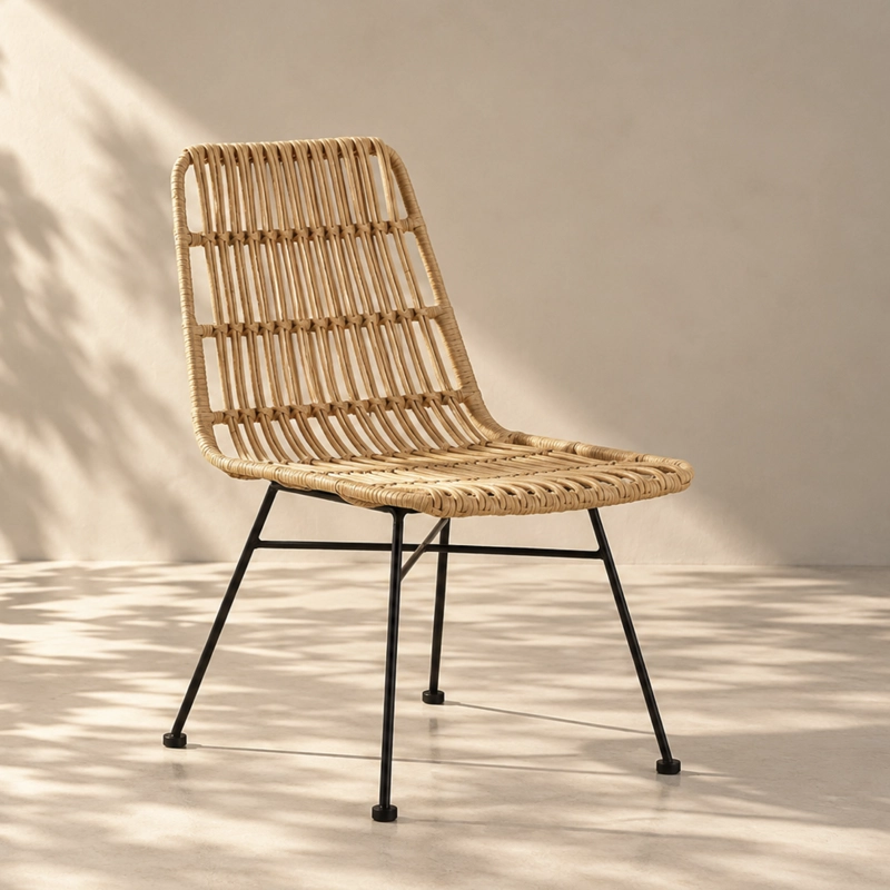 SILLA COMEDOR TERRAZA RATAN CRETA FORM - 2