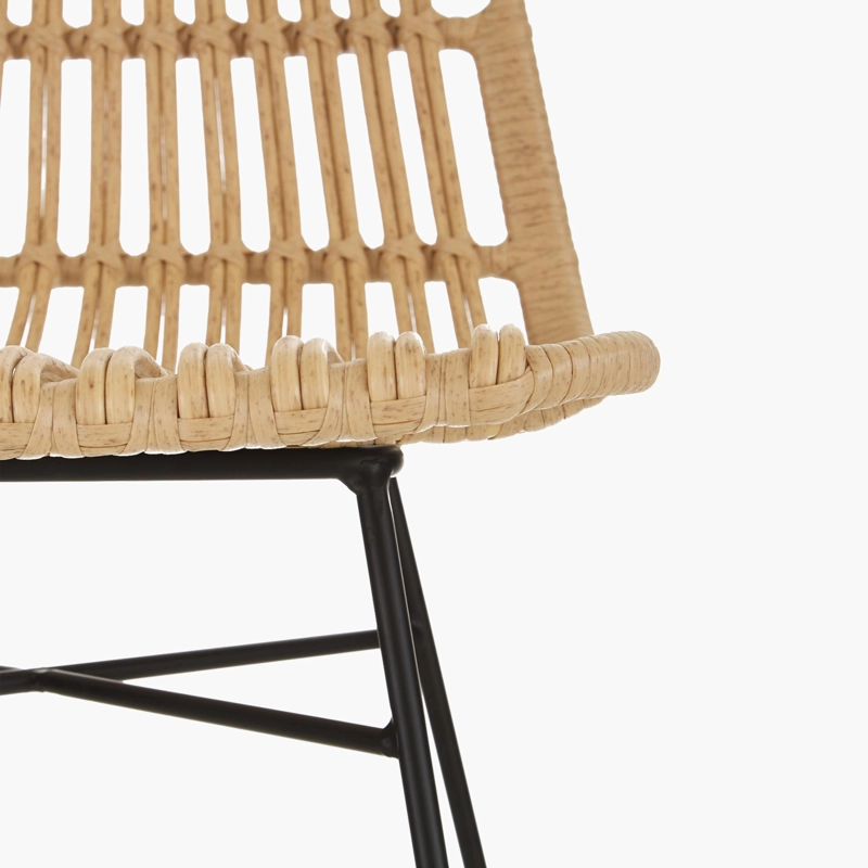 SILLA COMEDOR TERRAZA RATAN CRETA FORM - 7