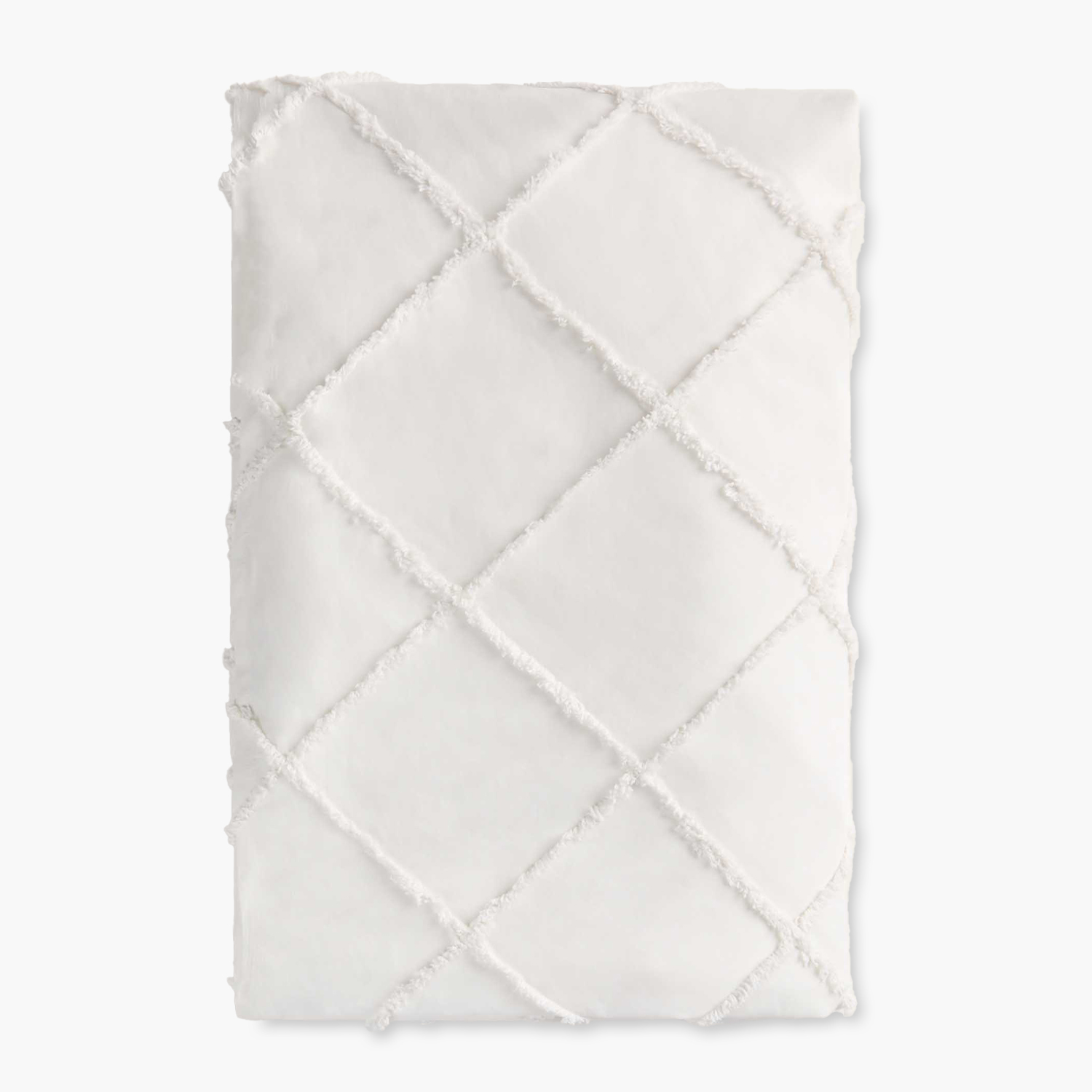 CUBRECAMA CALMA HOUSE ALGODÓN BLANCO LISO ROYAL2 180X260 - 1