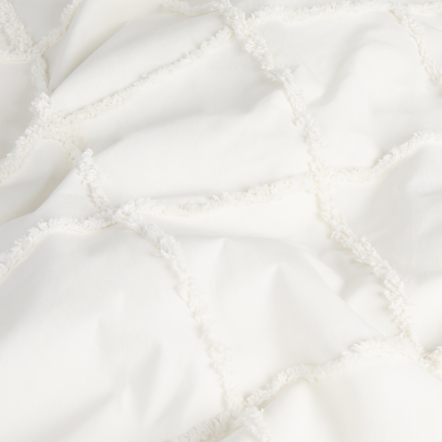 CUBRECAMA CALMA HOUSE ALGODÓN BLANCO LISO ROYAL2 180X260 - 3