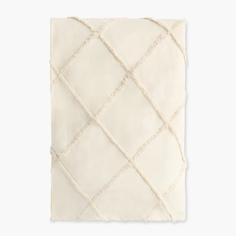 CUBRECAMA CALMA HOUSE ALGODON CRUDO LISO ROYAL2 180X260