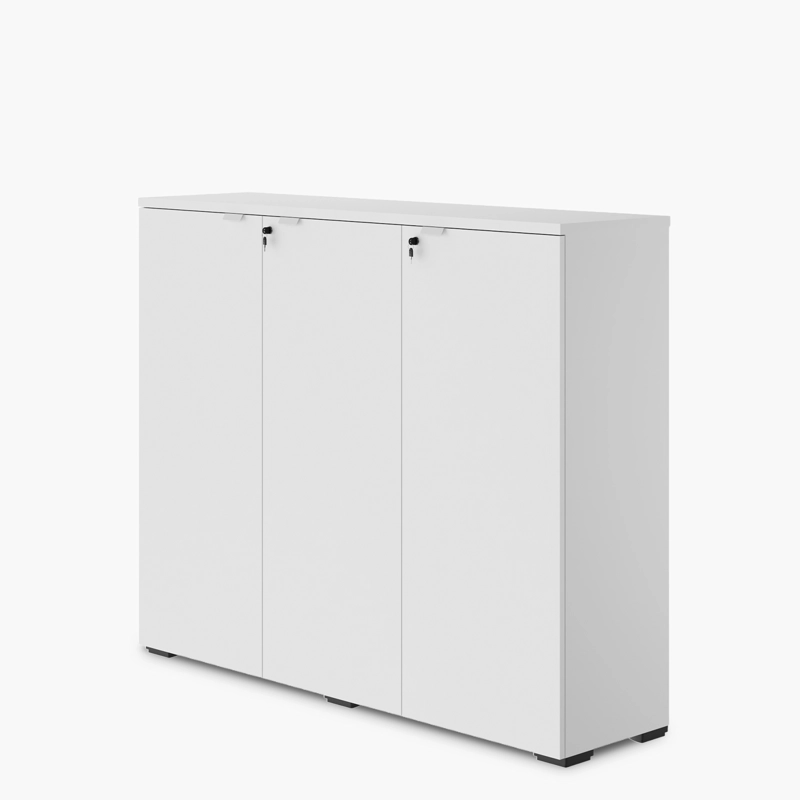 GABINETE FORM OFFICE ACERO 3 PUERTAS BLANCO OFICINA MEDIO SPACE 150 - 3
