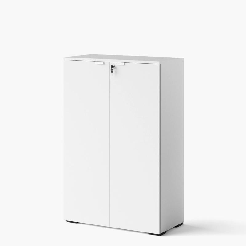 GABINETE FORM OFFICE ACERO 2 PUERTAS BLANCO OFICINA MEDIO SPACE - 2