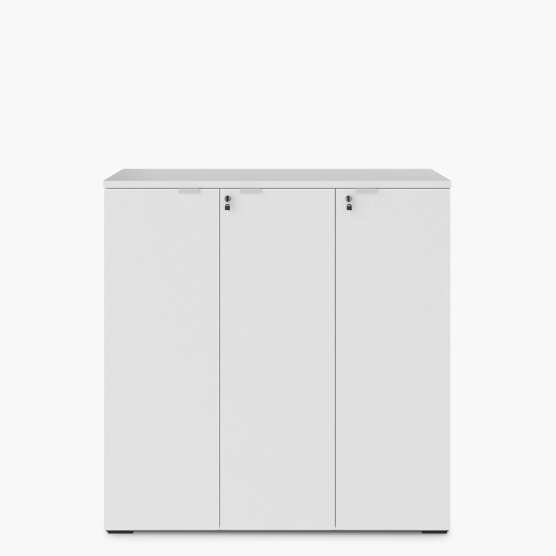 GABINETE FORM OFFICE ACERO 3 PUERTAS BLANCO OFICINA MEDIO SPACE 120 - 1
