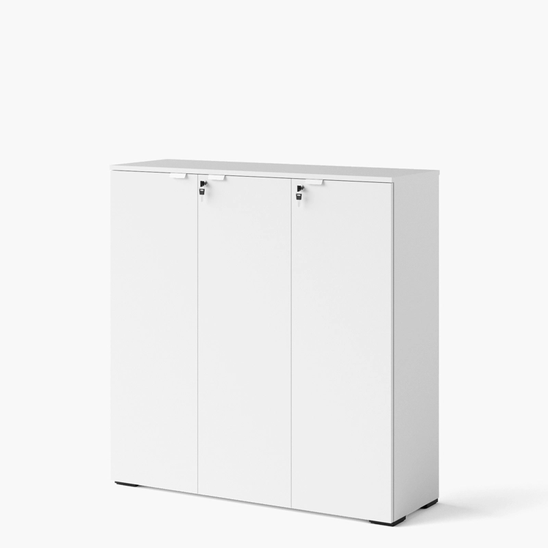GABINETE FORM OFFICE ACERO 3 PUERTAS BLANCO OFICINA MEDIO SPACE 120 - 3