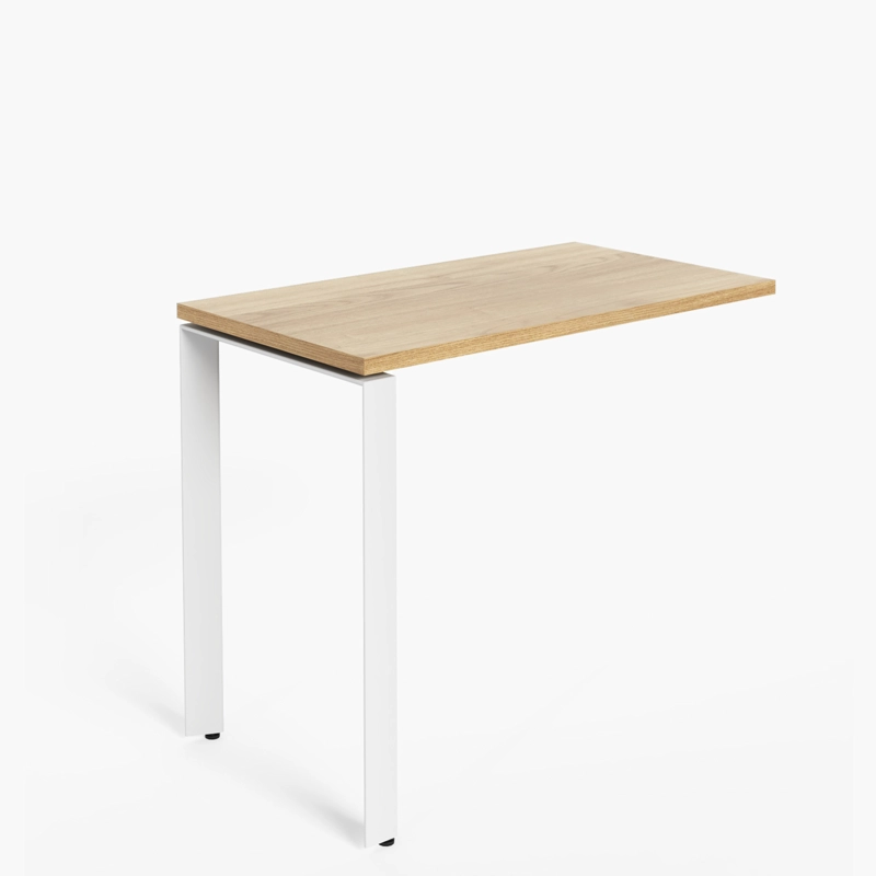 LATERAL ESCRITORIO FORM OFFICE SPACE 50X90 ACERO - 1