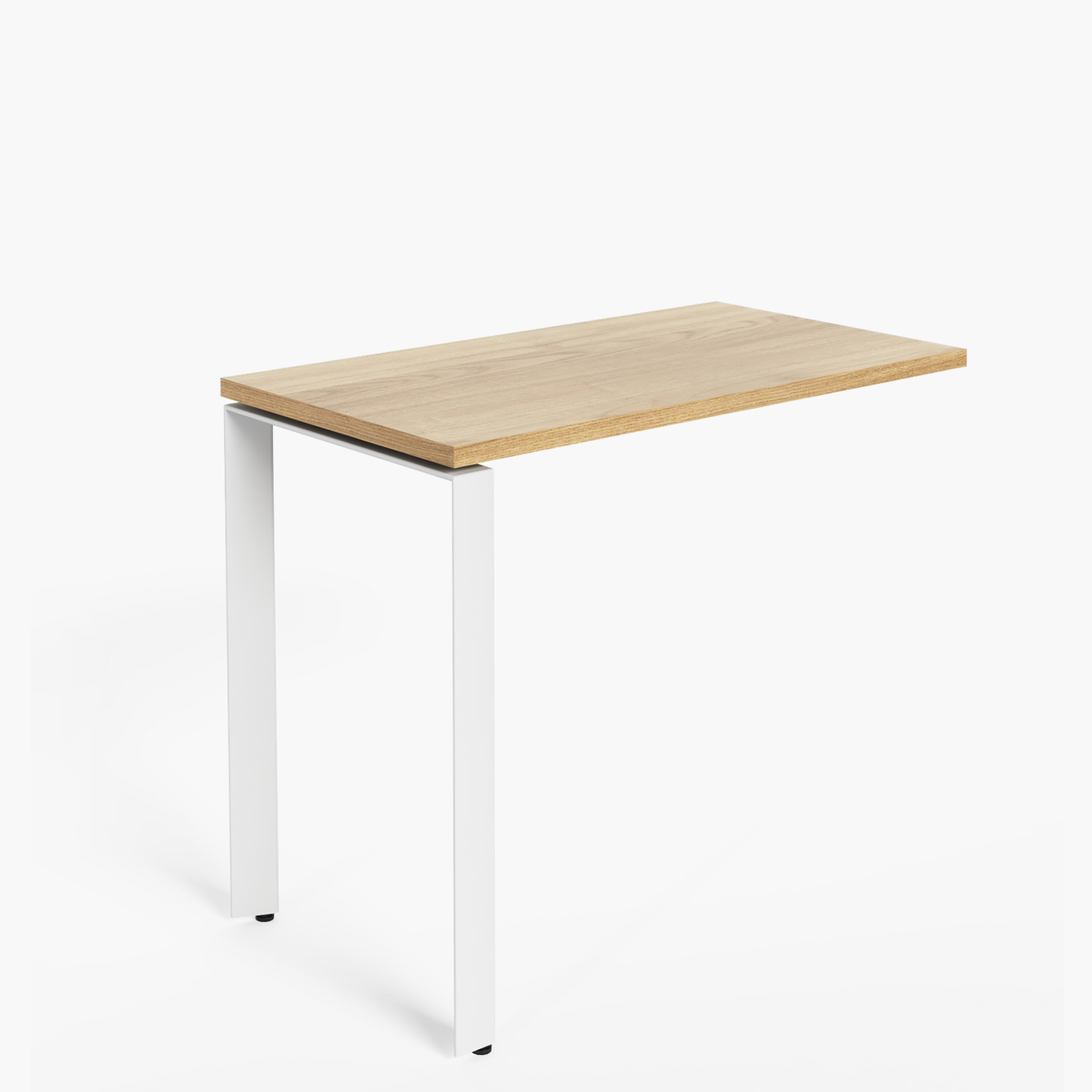 LATERAL ESCRITORIO FORM OFFICE SPACE 50X90 ACERO - 1