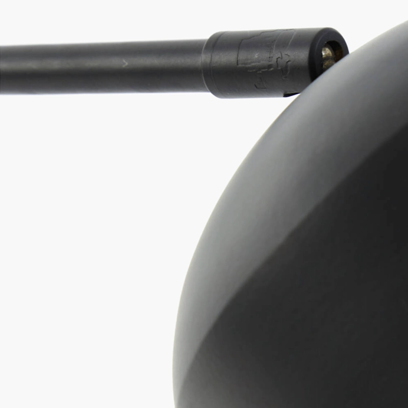 LAMPARA DE MESA ALESO NEGRO FORM - 4