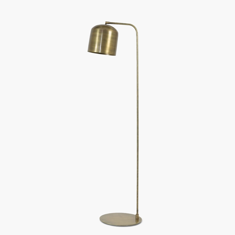 LAMPARA DE PIE ALESO BRONCE FORM - 1