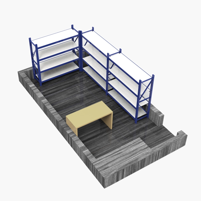 ESTANTE METALICO RACKS SELECTIVO 150X50X200 400 KG - 2