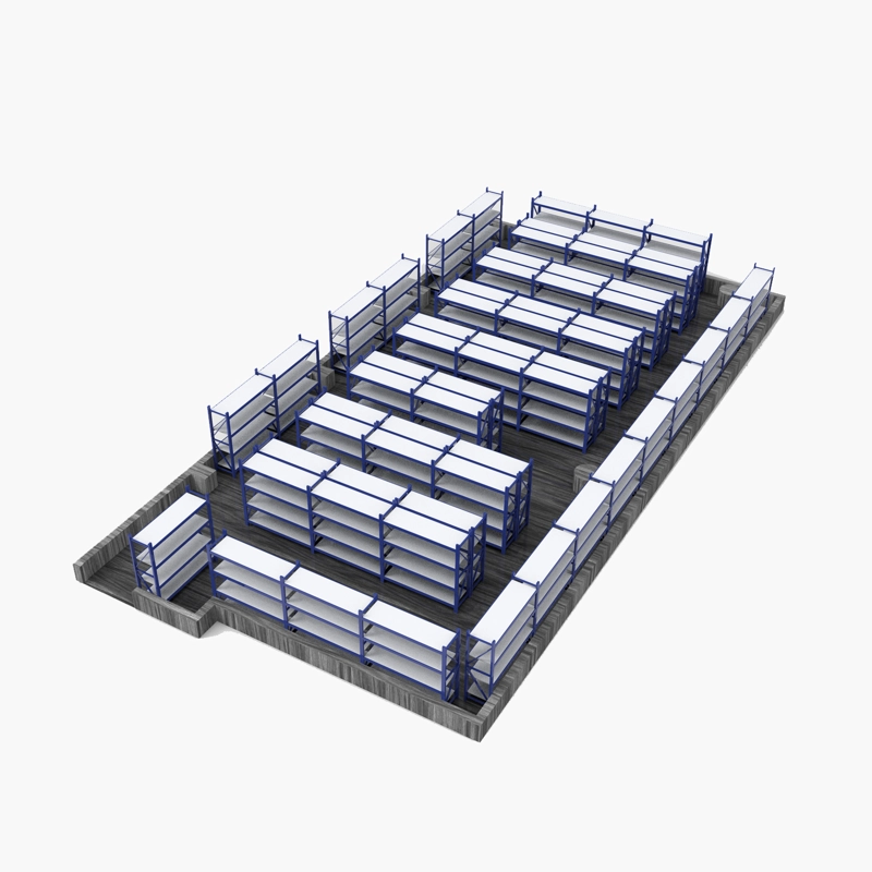 ESTANTE METALICO RACKS SELECTIVO 150X50X200 400 KG - 4