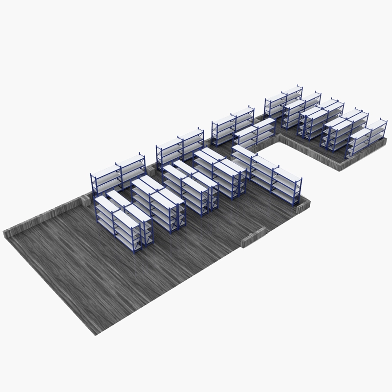 ESTANTE METALICO RACKS SELECTIVO 150X50X200 400 KG - 5