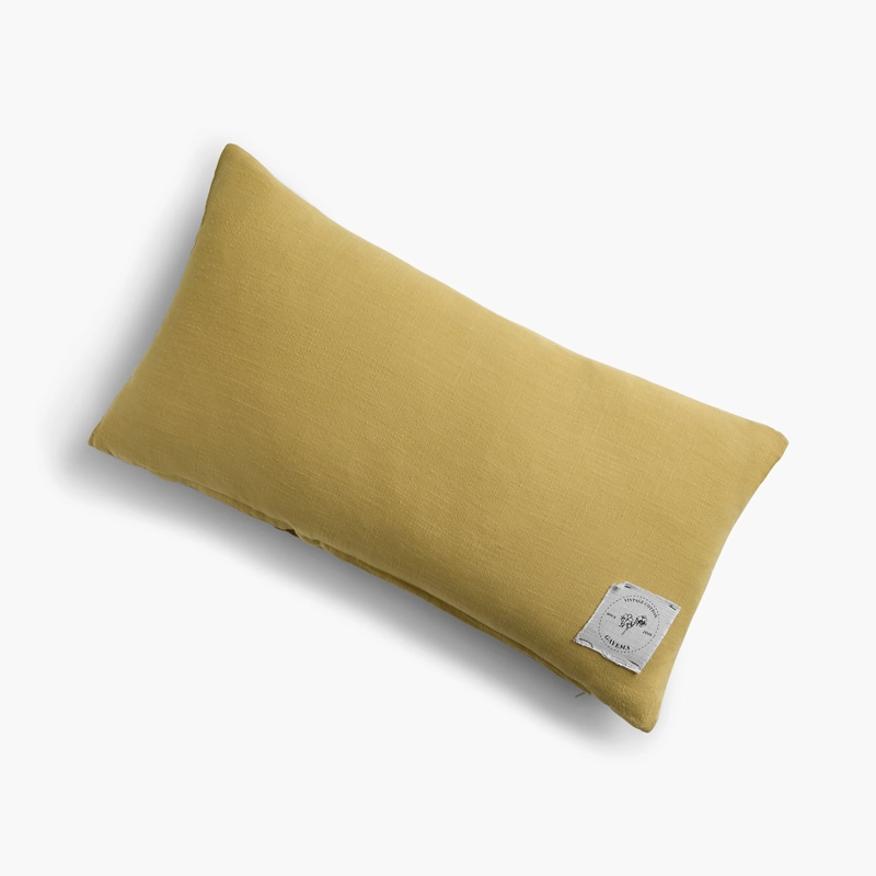 FUNDA COJIN CALMA HOUSE GAVEMA2 60 X 30 CM MOSTAZA