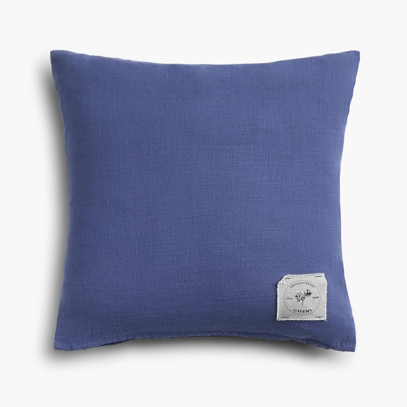 FUNDA COJÍN CALMA HOUSE GAVEMA2 60 X 60 CM AZUL - 1