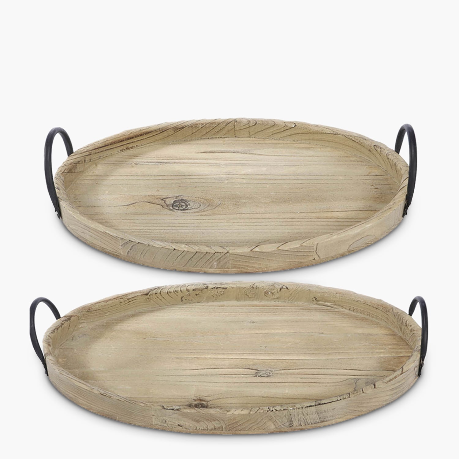 SET BANDEJAS JASPER NATURAL FORM - 1