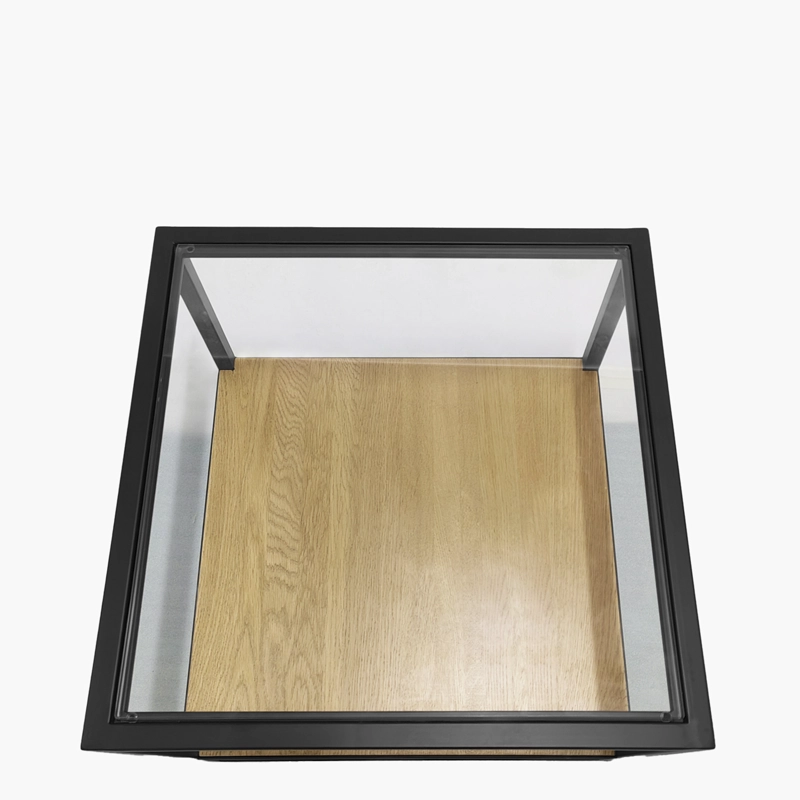 MESA LATERAL CHUCK ROBLE ENVEJECIDO FORM - 2