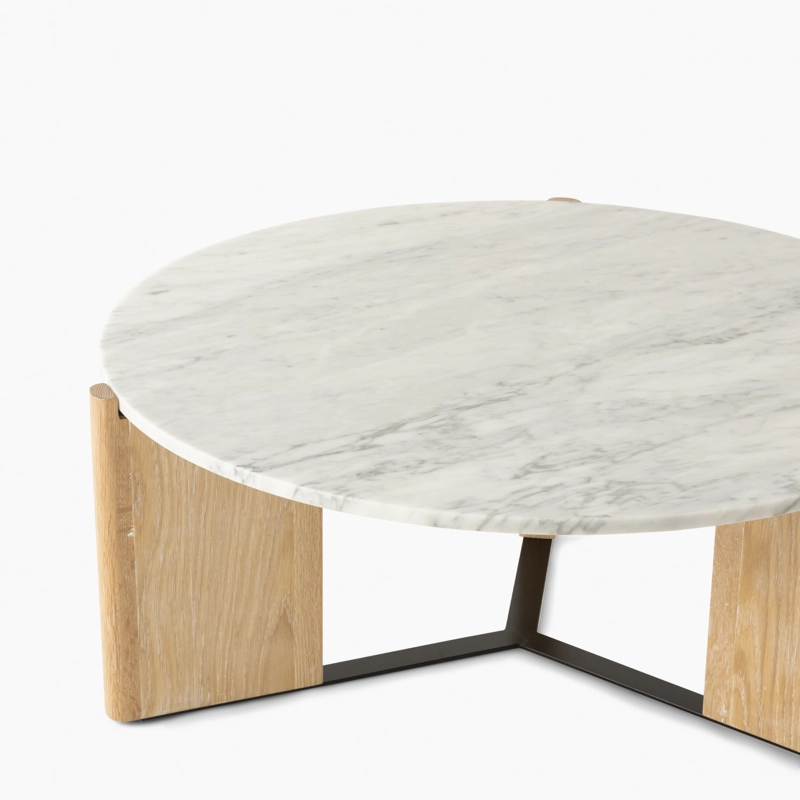MESA DE CENTRO FORM DESIGN DOMENICO MÁRMOL MADERA - 4